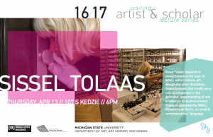 Visiting Artist & Scholar Lecture Series: Sissel Tolaas @ South Kedzie Hall- Room 107 | East Lansing | Michigan | United States