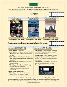 The 2018 FilmFest & Locating Muslim Cinema(s) Conference: Indian Film Night @ Wells Hall, B117 | Boone | North Carolina | United States