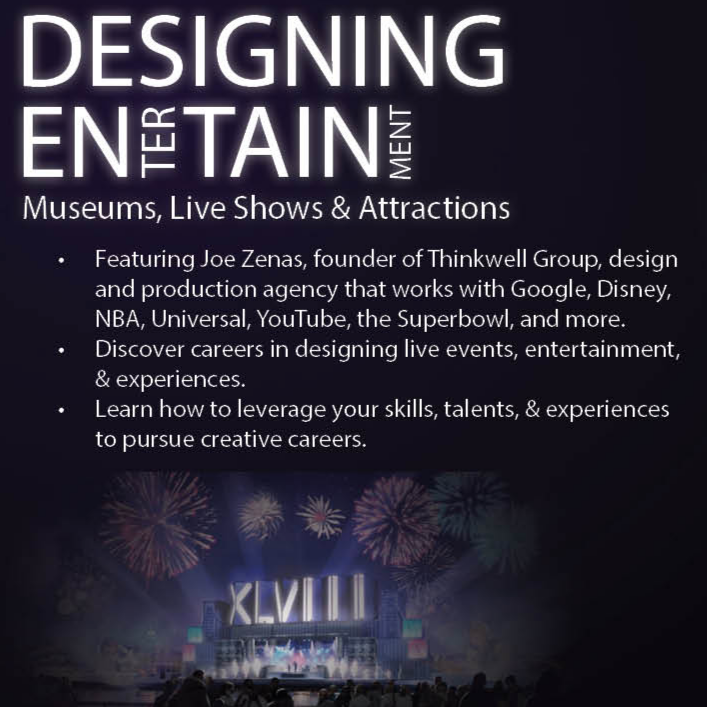 Designing Entertainment: Museums, Live Shows, and Attractions @ Cook Recital Hall - Music Building | East Lansing | Michigan | United States