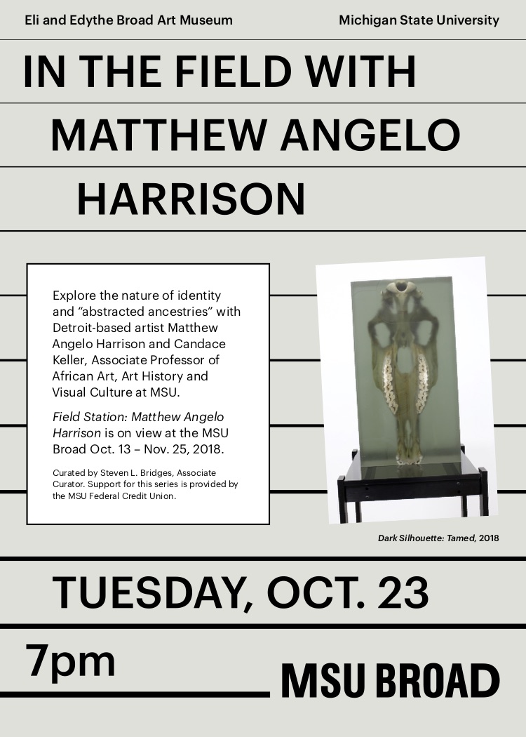 In The Field with Matthew Angelo Harrison @ The Eli and Edythe Broad Art Museum | East Lansing | Michigan | United States