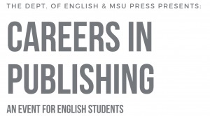 Online Careers in Publishing @ Erickson Hall, Room 228