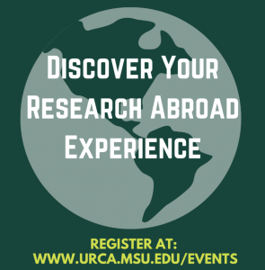 Discover Your Research Abroad Experience @ Online