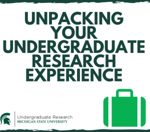 Unpacking Your Research Experience @ Online
